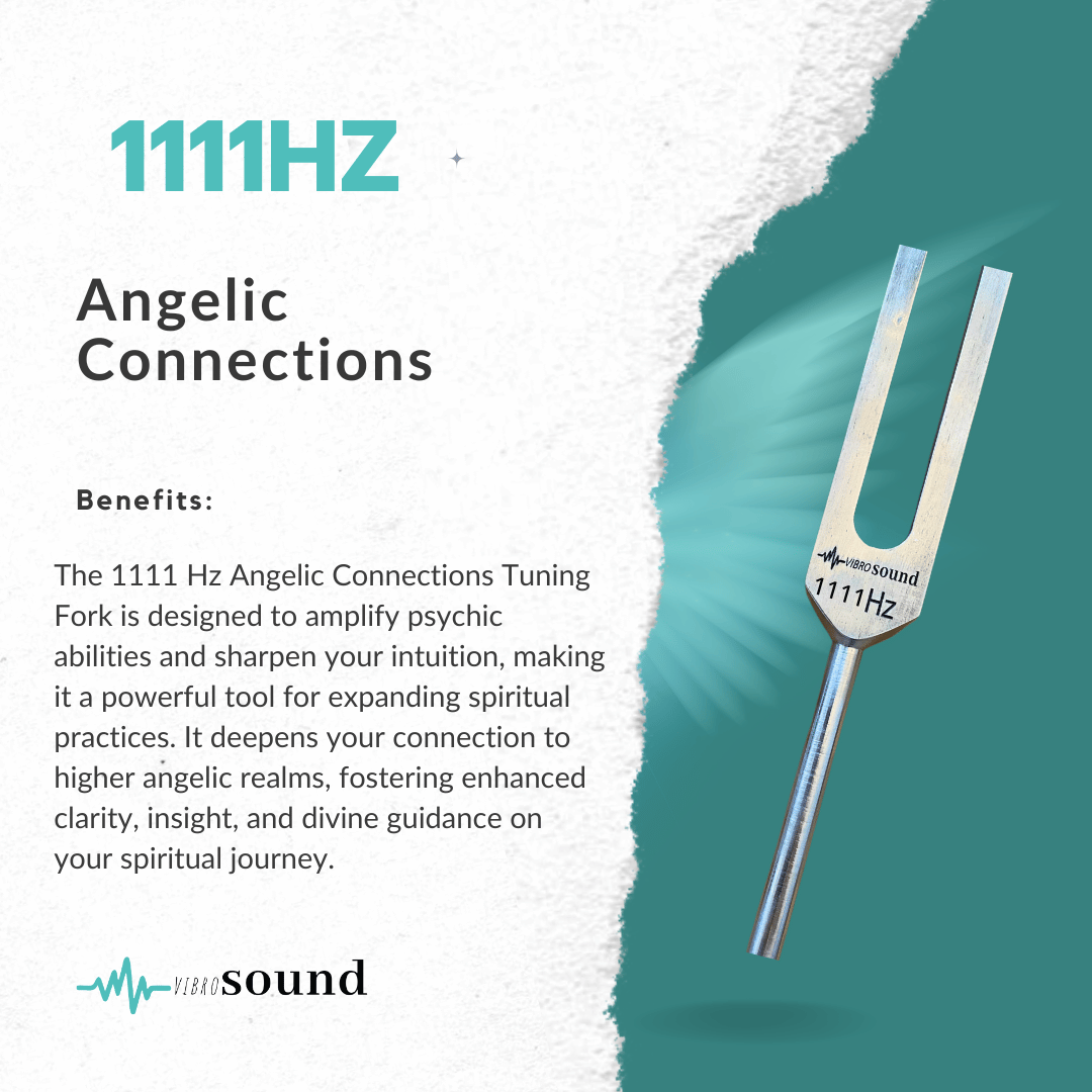 1111hz Unweighted Tuning Fork