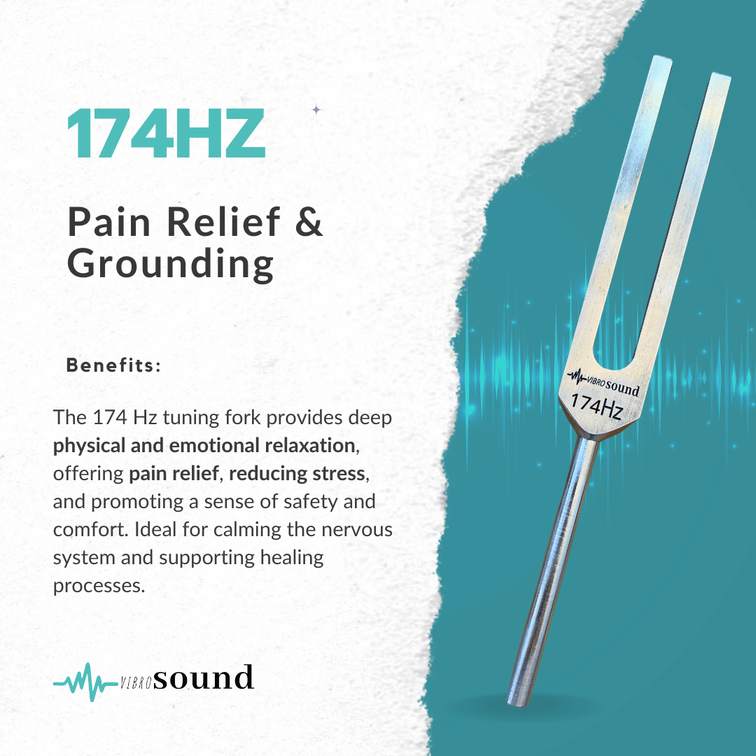 174hz Unweighted Tuning Fork