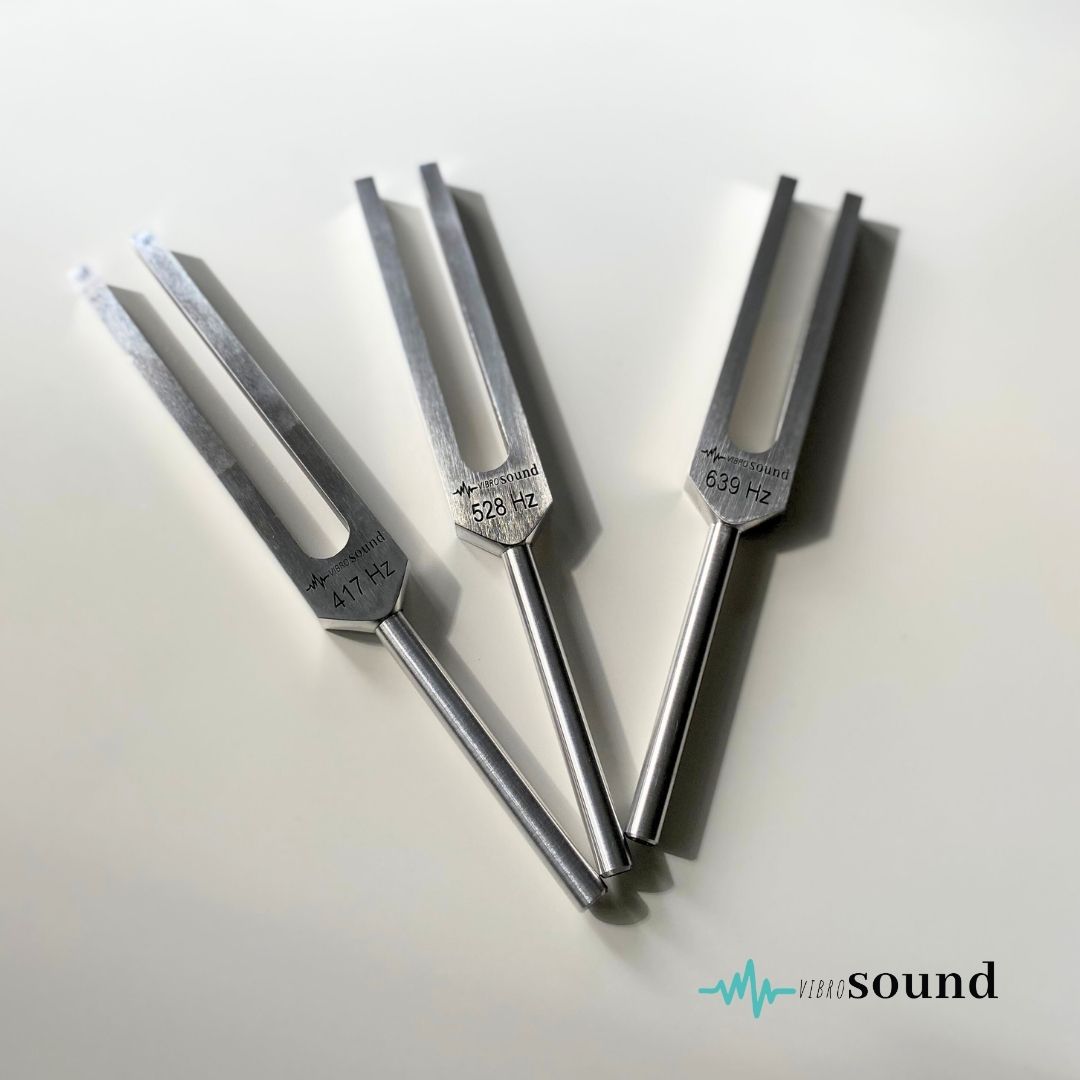 Solfeggio Set (9) Unweighted Tuning Forks