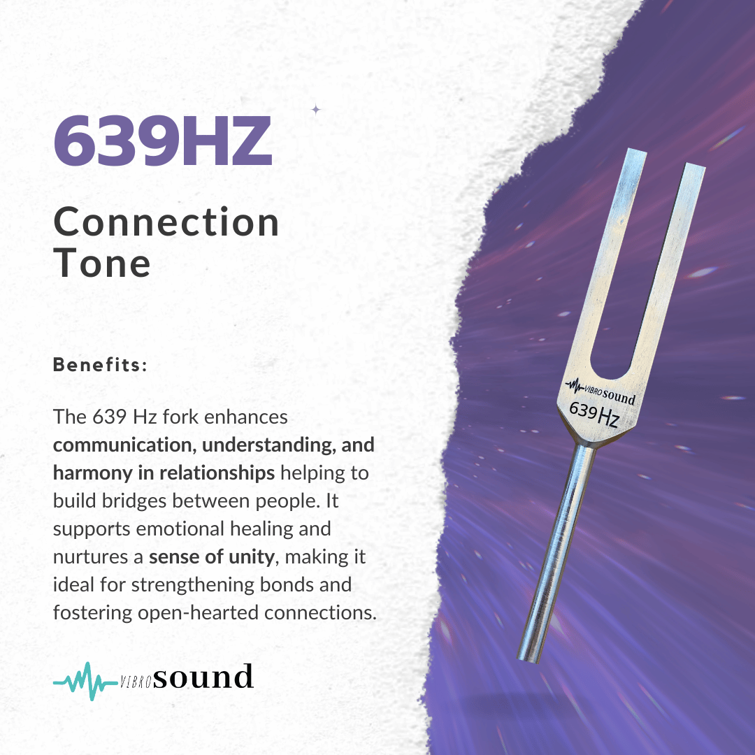 639hz Unweighted Tuning Fork
