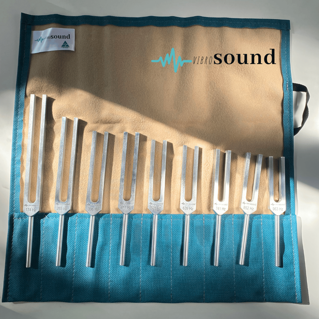 Solfeggio Set (9) Unweighted Tuning Forks