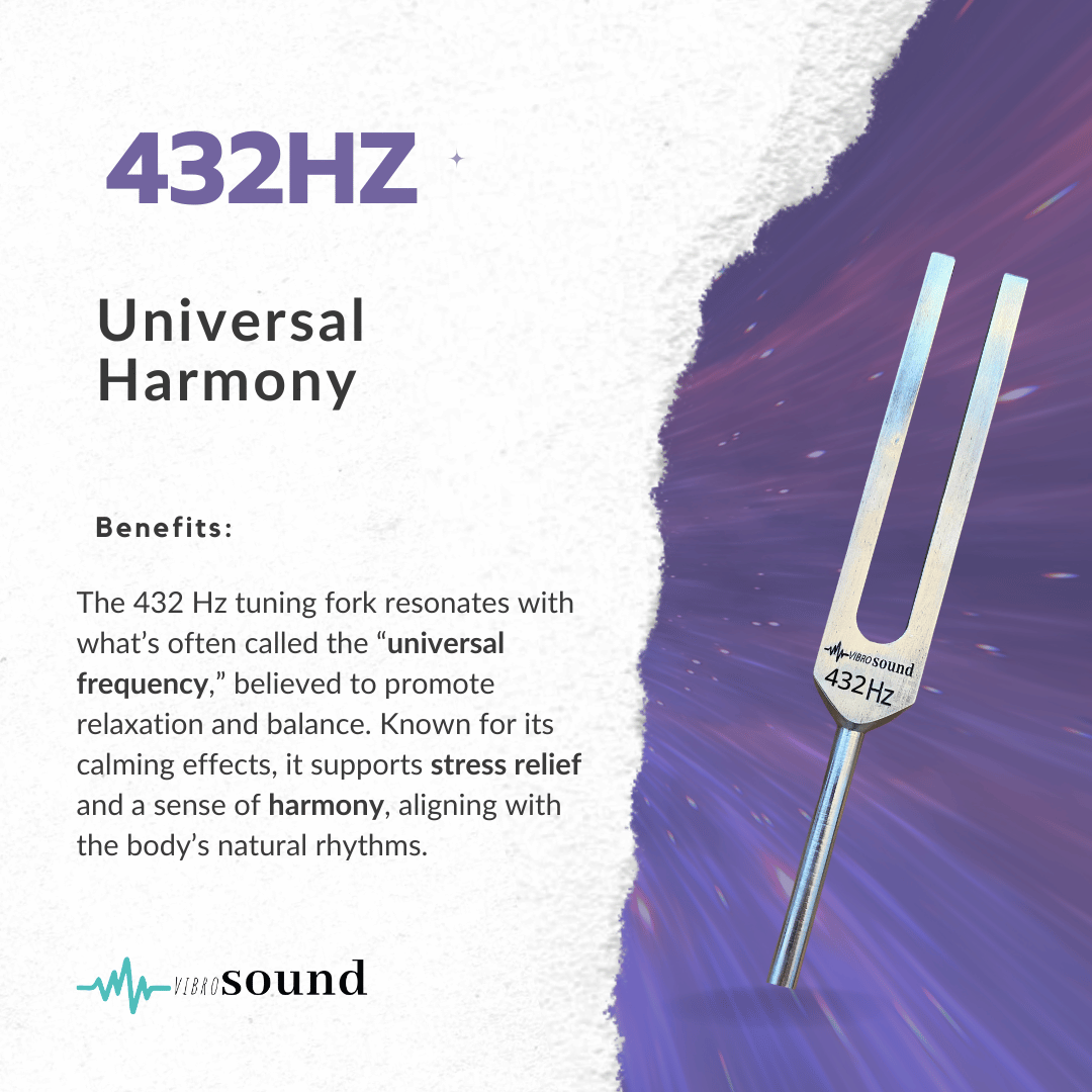 432hz Unweighted Tuning Fork