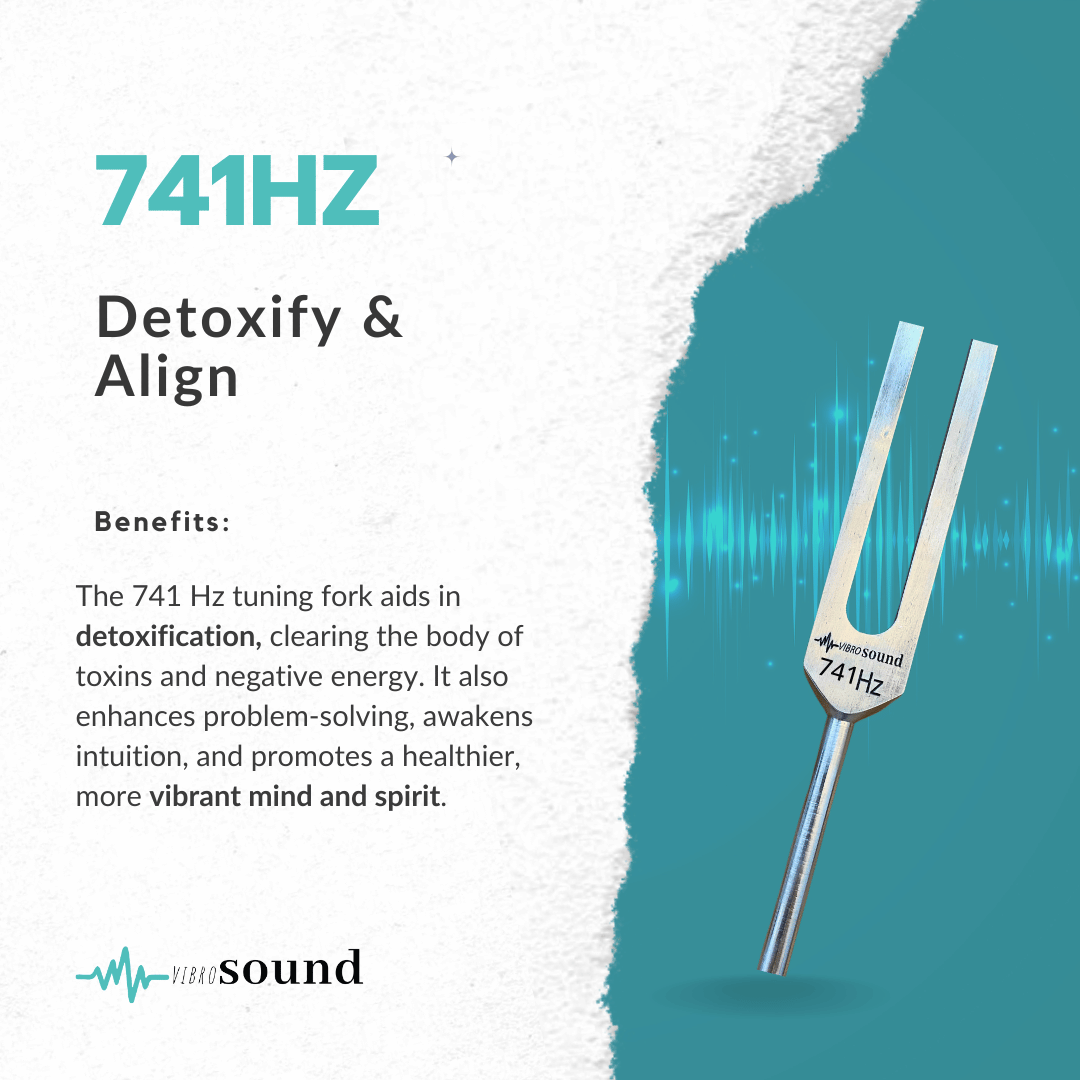 741hz Unweighted Tuning Fork