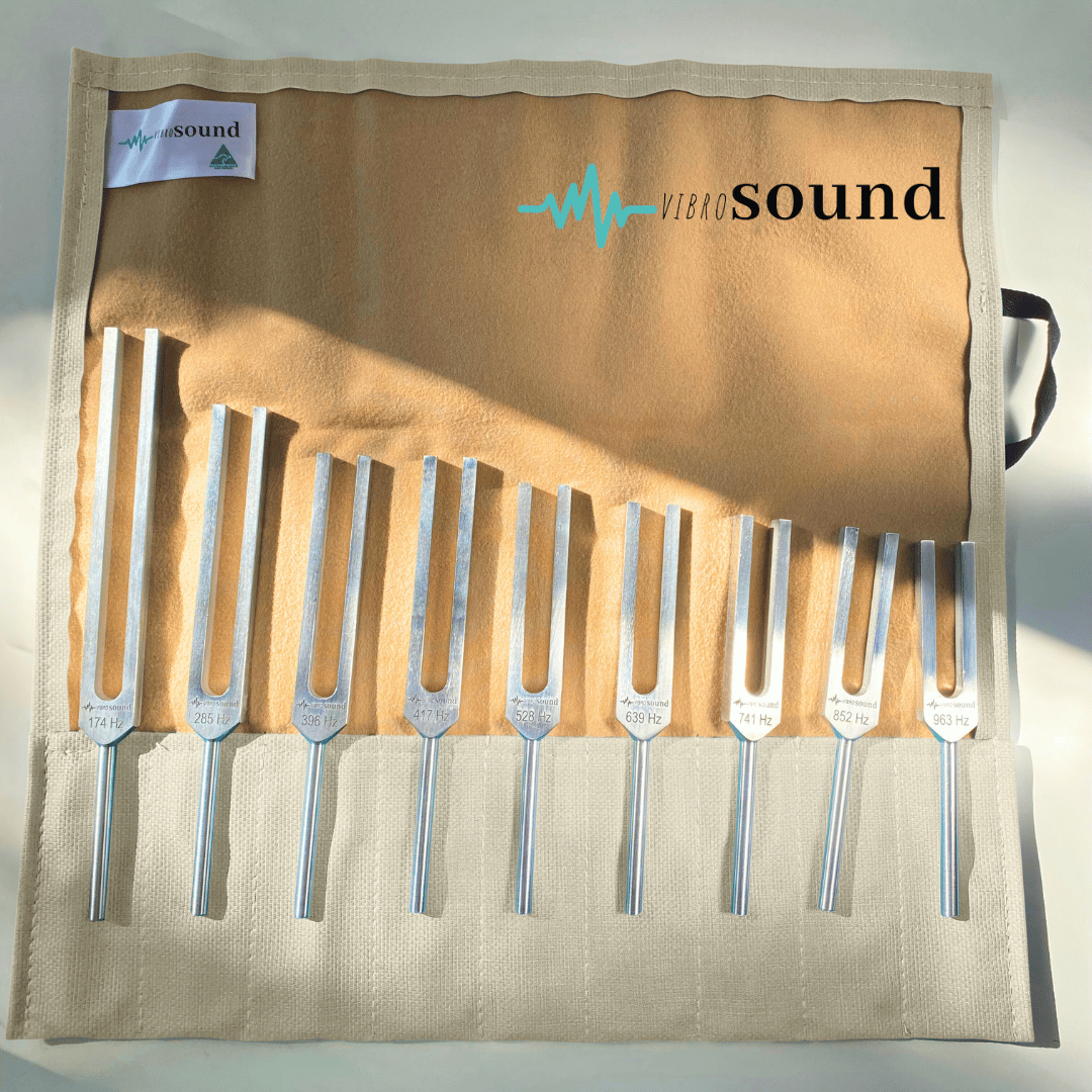 Solfeggio Set (9) Unweighted Tuning Forks