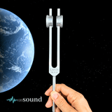 Earth (136.10 Hz) Planetary Weighted Tuning Fork