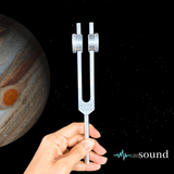 Jupiter (183.58 Hz) Planetary Weighted Tuning Fork