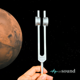 Mars (144.72 Hz) Planetary Weighted Tuning Fork