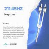 Neptune (211.45 Hz) Planetary Weighted Tuning Fork