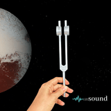 Pluto (140.25 Hz) Planetary Weighted Tuning Fork